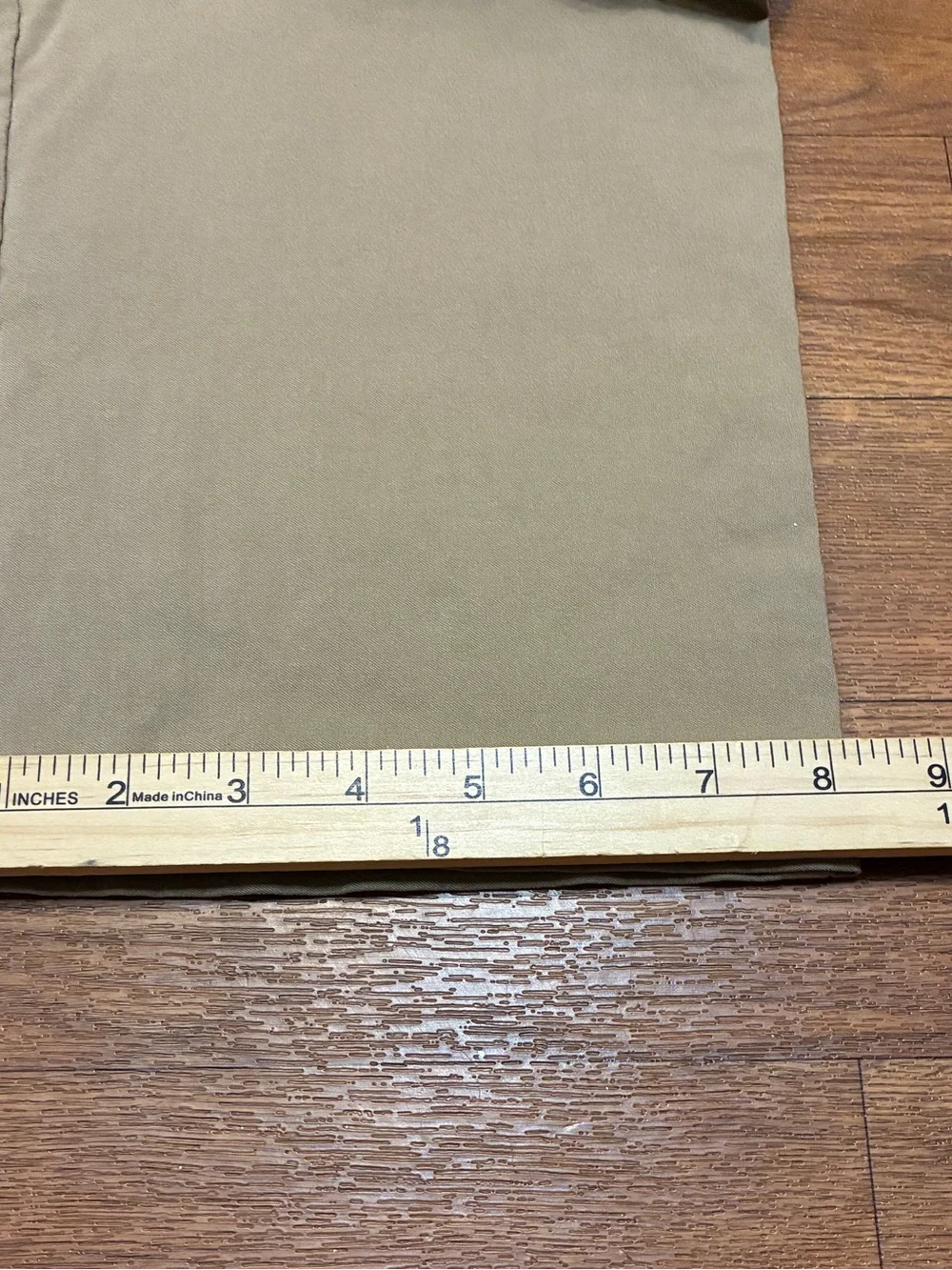 Time and Tru Tan Straight-Leg Pants Size Large